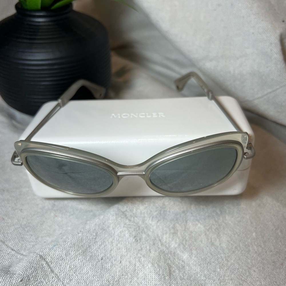 Moncler Gray Sunglasses - Picture 7 of 9